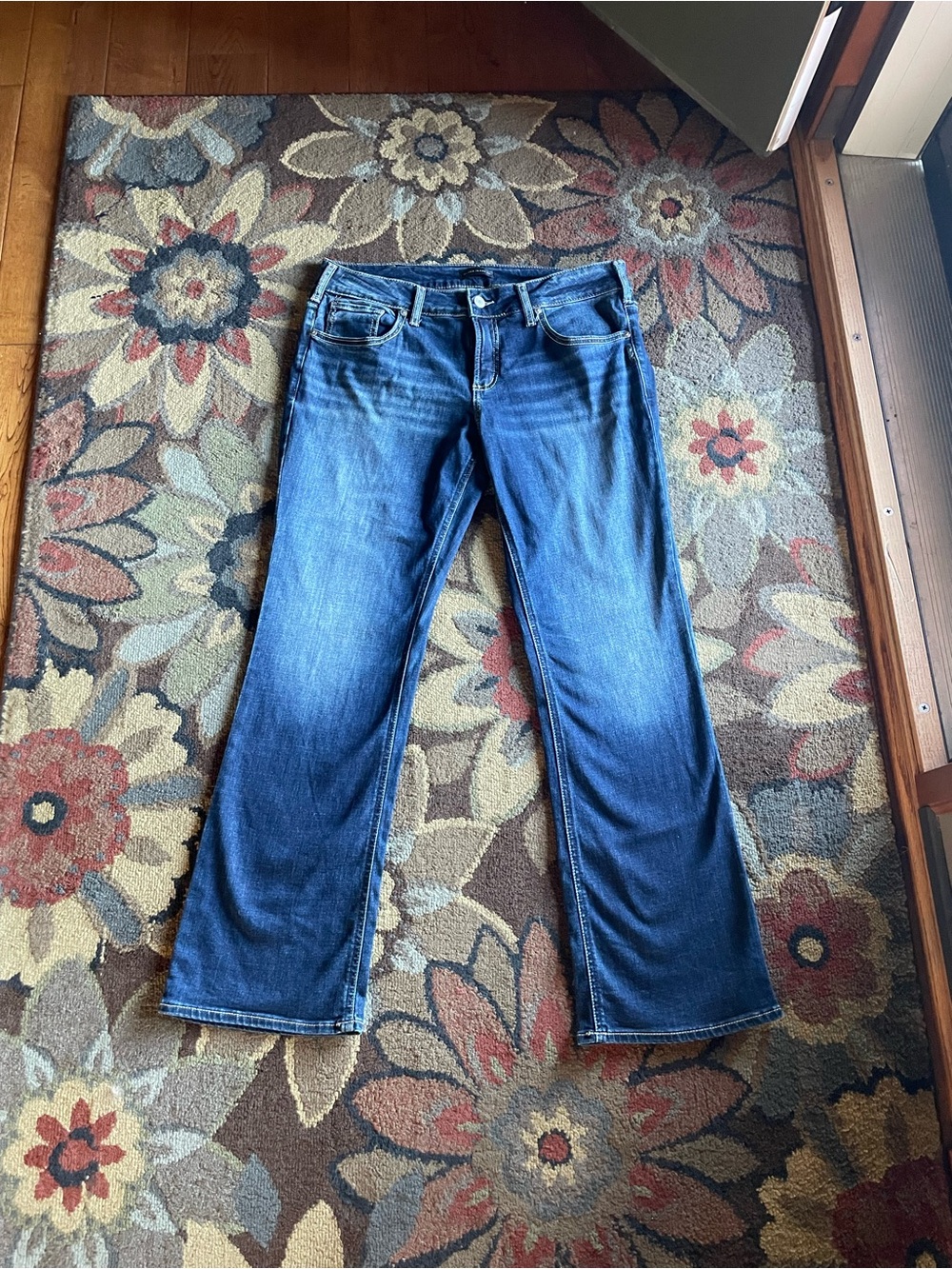 Silver Jeans Co. Britt Slim Boot Dark Blue Wash W34/L31